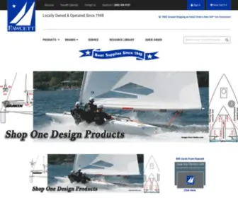 Fawcettboat.com(Fawcett Boat Supplies) Screenshot