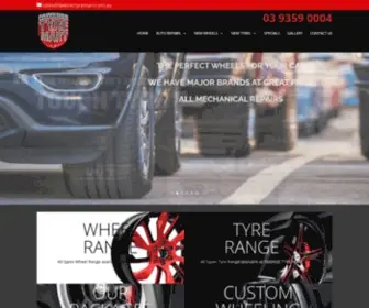 Fawknertyremart.com.au(Fawknertyremart) Screenshot