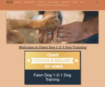 Fawndog121Dogtraining.co.uk(Bot Verification) Screenshot