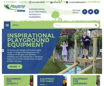 Fawns.co.uk(School Playground Equipment) Screenshot