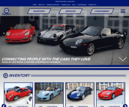 Fawsittmotors.com(Vintage & Late Model European Automobiles) Screenshot