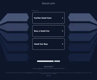 Faxcar.com(Faxcar) Screenshot