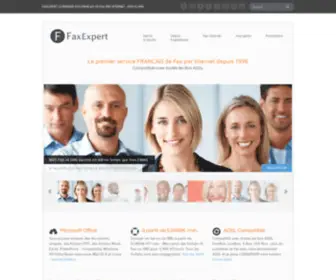 Faxexpert.com(Fax par Internet) Screenshot