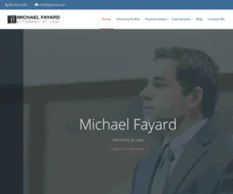 Fayard-Law.com(Michael Fayard) Screenshot