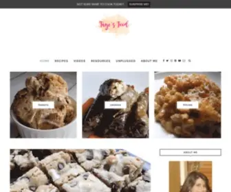 Fayesfood.com(Faye's Food) Screenshot