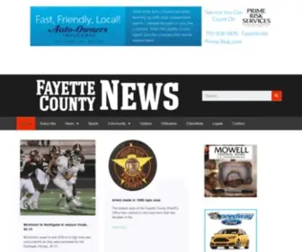 Fayette-News.net(Fayette News) Screenshot