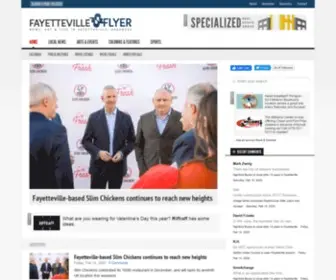 Fayettevilleflyer.com(Fayetteville Flyer) Screenshot
