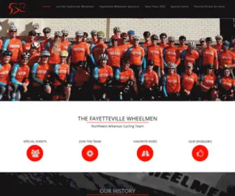 Fayettevillewheelmen.com(Northwest Arkansas Cycling Team) Screenshot