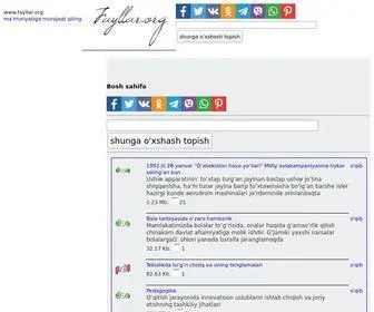 Fayllar.org(Bosh sahifa) Screenshot