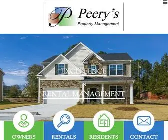 Fayncrentals.com(Peery's Property Management) Screenshot