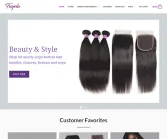 Fayolahair.com(Fayola) Screenshot