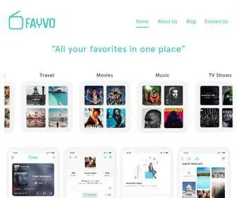 Fayvo.com(One platform for all your favorites) Screenshot