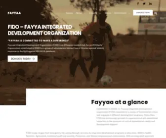 Fayyaa.org(Fayyaa) Screenshot