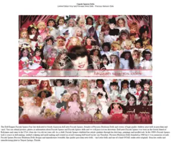 Fayzahspanosdolls.com(Fayzah Spanos Dolls) Screenshot
