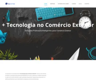 Fazcomex.com.br(Fazcomex Tecnologia para Comércio Exterior) Screenshot