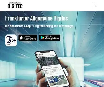 Fazdigitec.de(FAZ Digitec) Screenshot