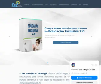 Fazeducacao.com.br(Conheça a Faz Educação & Tecnologia) Screenshot