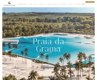 Fazendadagrama.com.br(Fazenda da Grama) Screenshot