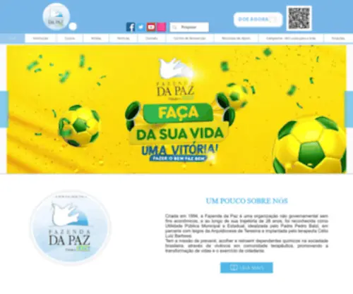 Fazendadapaz.org.br(Fazendadapaz) Screenshot