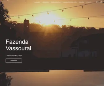 Fazendavassoural.com.br(São Paulo) Screenshot