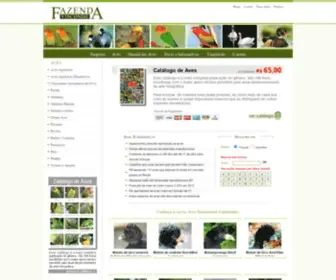 Fazendavisconde.com.br(FAZENDA VISCONDE AVES ORNAMENTAIS) Screenshot