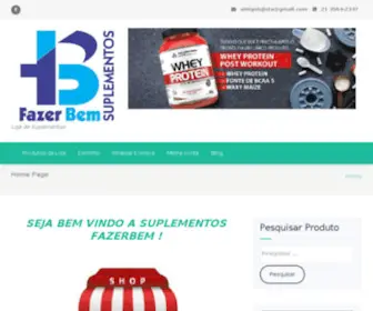 Fazerbem.com.br(Fazerbem Suplementos) Screenshot