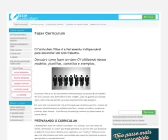 Fazercurriculum.com.br(Fazer Curriculum) Screenshot