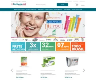 FazFarmanet.com.br(Farmácia Online e Delivery de Medicamentos) Screenshot