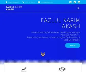 Fazlulkarim.com(FAZLUL KARIM AKASH) Screenshot