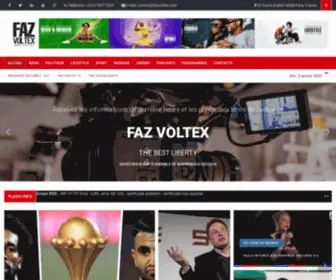 Fazvoltex.com(Faz Voltex) Screenshot