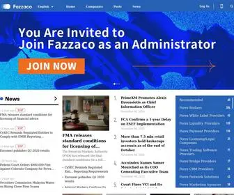 Fazzaco.com(Forex broker) Screenshot