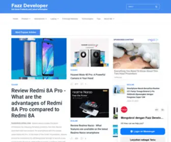Fazzdeveloper.com(Fazz Developer) Screenshot