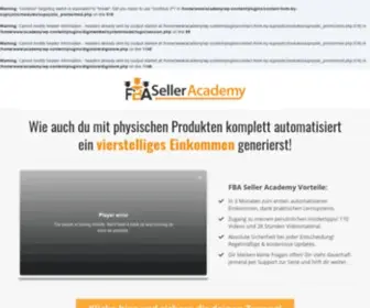 Fba-Seller-Academy.de(Amz ventures • der inkubator für amazon fba) Screenshot