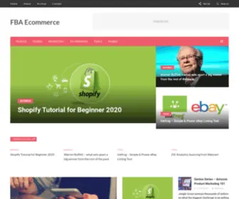 Fbaecommerce.com(FBA Ecommerce) Screenshot