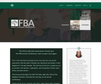 Fbaedu.com(Family Business Association) Screenshot