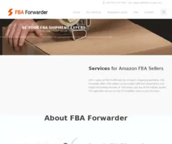 Fbaforwarder.com(fbaforwarder) Screenshot