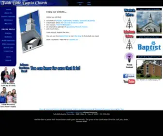 FBBC.com(Faith Bible Baptist Church) Screenshot