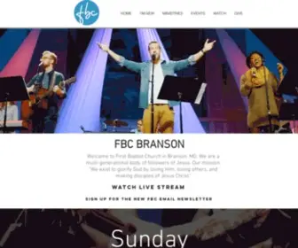 FBCbranson.com(FBC Branson) Screenshot