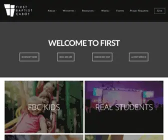 FBccabot.org(First Baptist Cabot) Screenshot