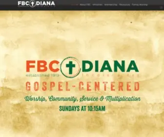 FBCDiana.org(FBC Diana) Screenshot