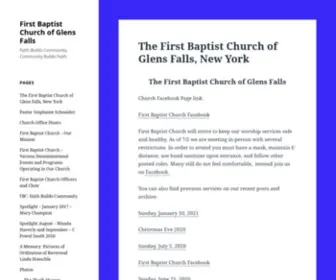 FBCGF.org(Faith Builds Community) Screenshot