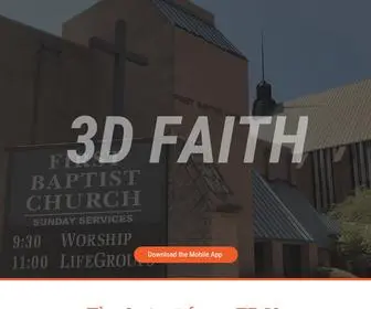 FBCL.org(First Baptist Longview) Screenshot