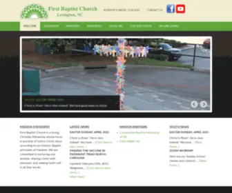 FBclex.org(First Baptist Church) Screenshot