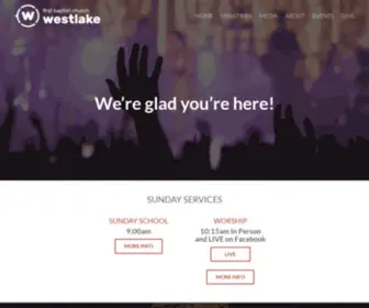 FBcwestlake.com(Helping each other take our next steps with Jesus) Screenshot