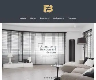 Fbdesign.co.th(รับออกแบบปรึกษาและติดตั้งผ้าม่านคุณภาพ) Screenshot
