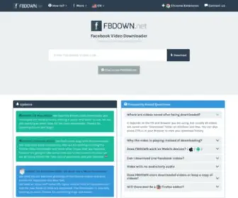 Fbdown.us(Facebook Video Downloader Online) Screenshot