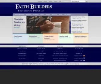 Fbep.org(Faith Builders Educational Programs) Screenshot