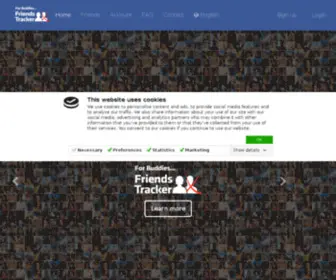 FBfriendstracker.com(FBfriendstracker) Screenshot