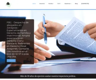 Fbgabogados.com(ABOGADOS ESPECIALISTAS EN DERECHO DE FAMILIA) Screenshot