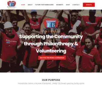 Fbgives.com(Supporting the Community through Philanthropy and Volunteering) Screenshot